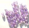 50 6mm Faceted Alexandrite AB Firepolish Beads